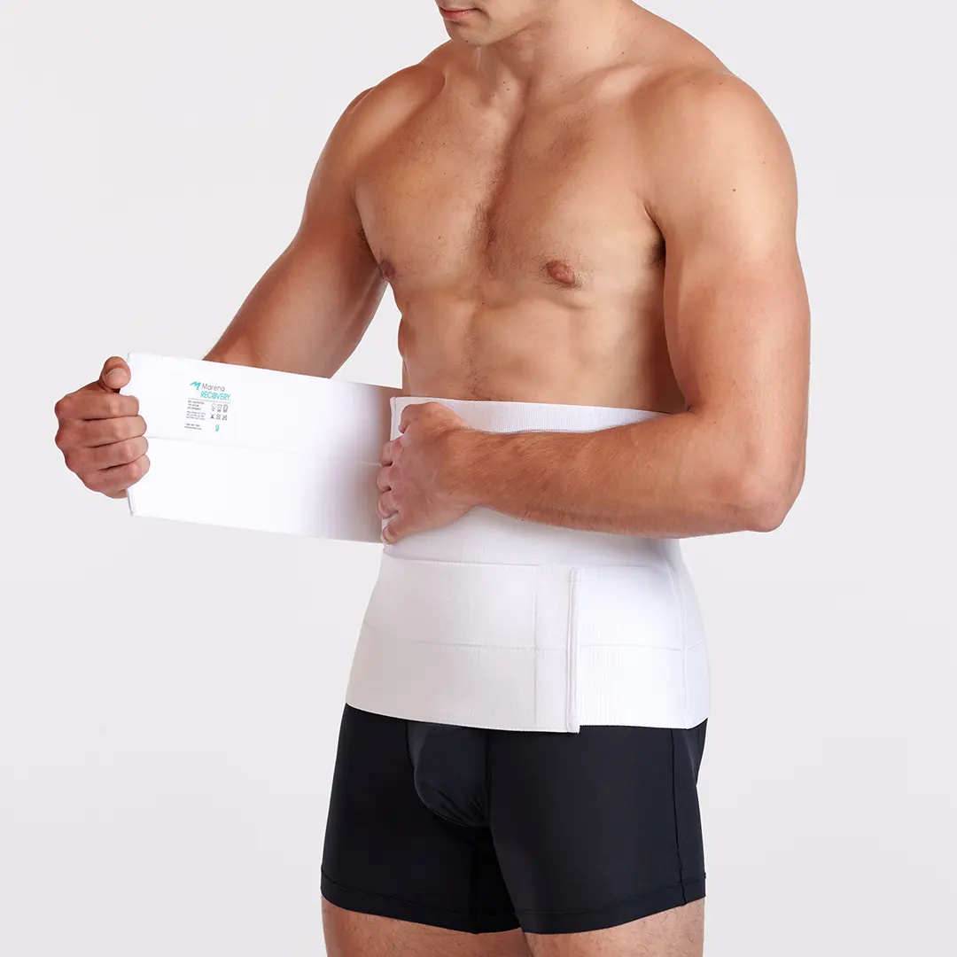 Marena Recovery AB4S2 Abdominalgurt Weiß Marena Recovery AB4S2 Abdominalgurt Weiß