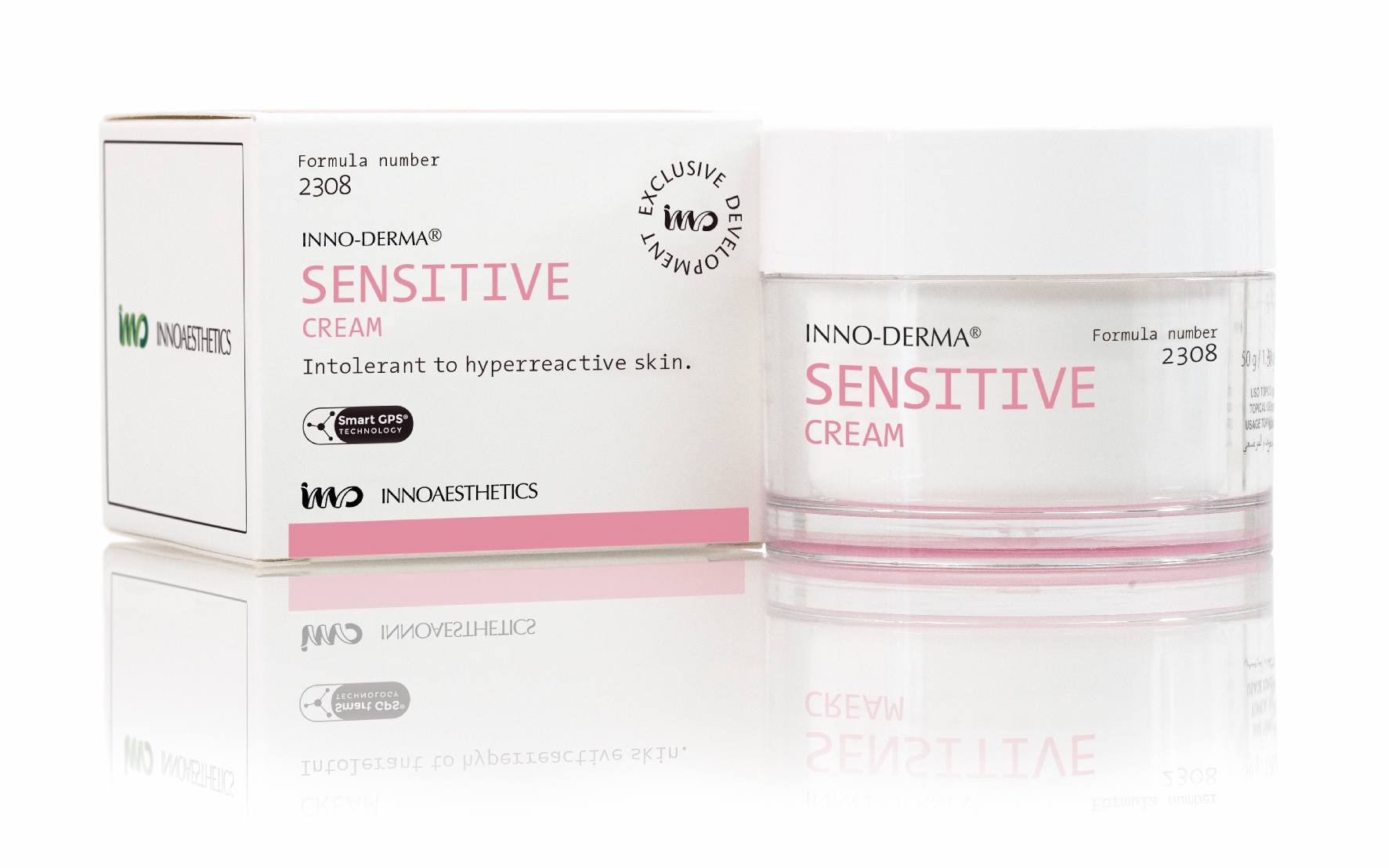 INNO Derma Sensitive Cream: Beruhigende Pflege für empfindliche und hyperreaktive Haut  - 50 ml (V01 03 28)
