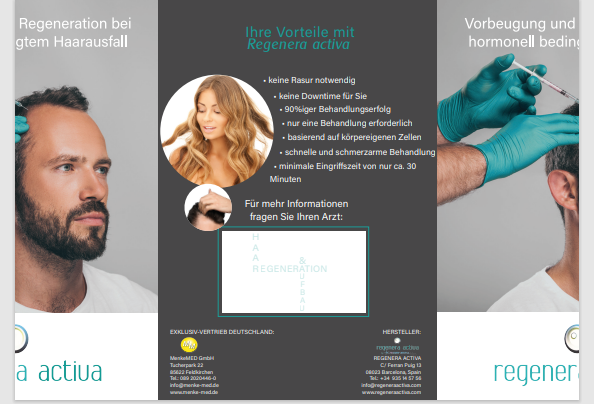 Regenera Regeneracon Kit Chirurgie 2,5ml: Fortschrittliche Lösung für Wundheilung und Geweberegeneration