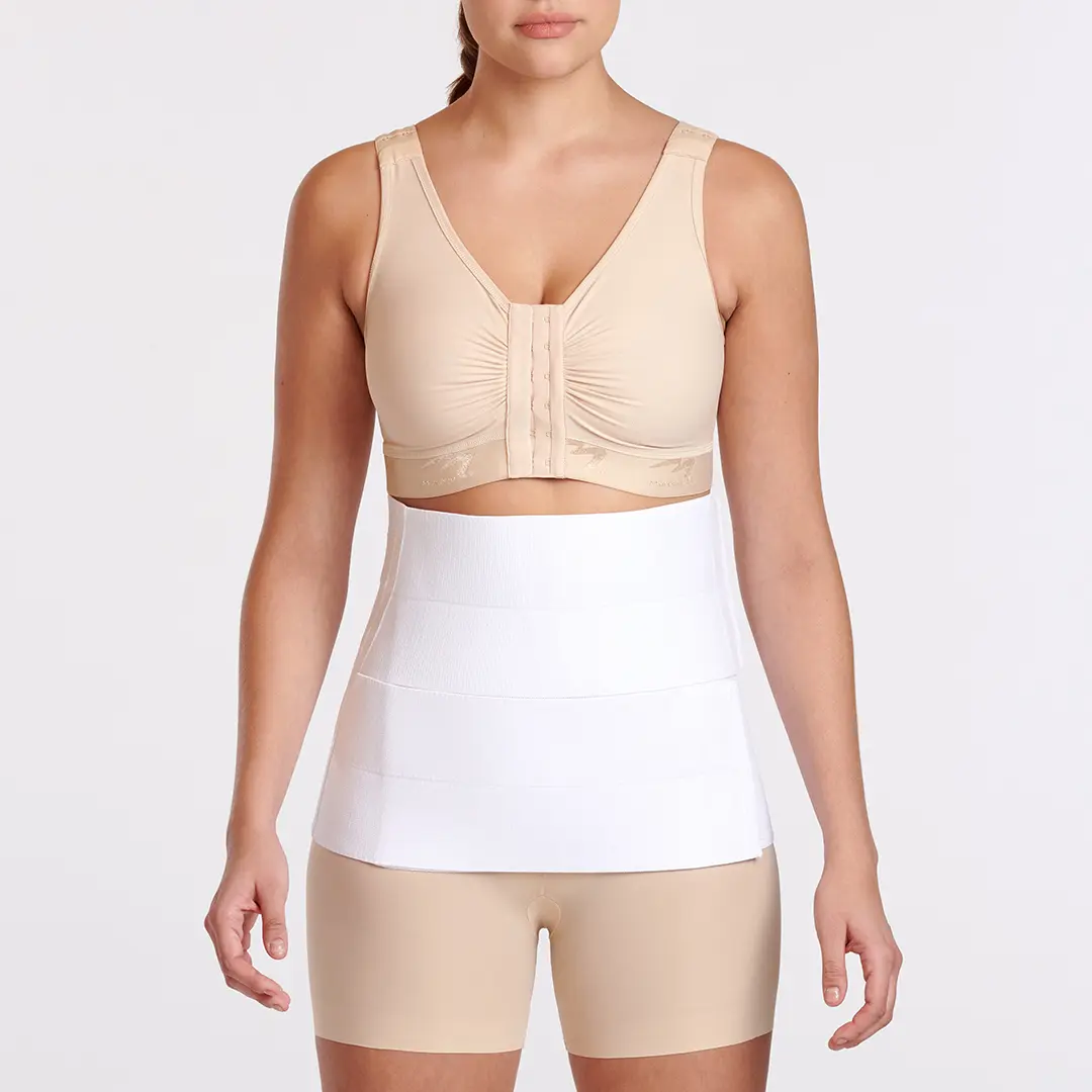 Marena Recovery AB4S2 Abdominalgurt Weiß Marena Recovery AB4S2 Abdominalgurt Weiß