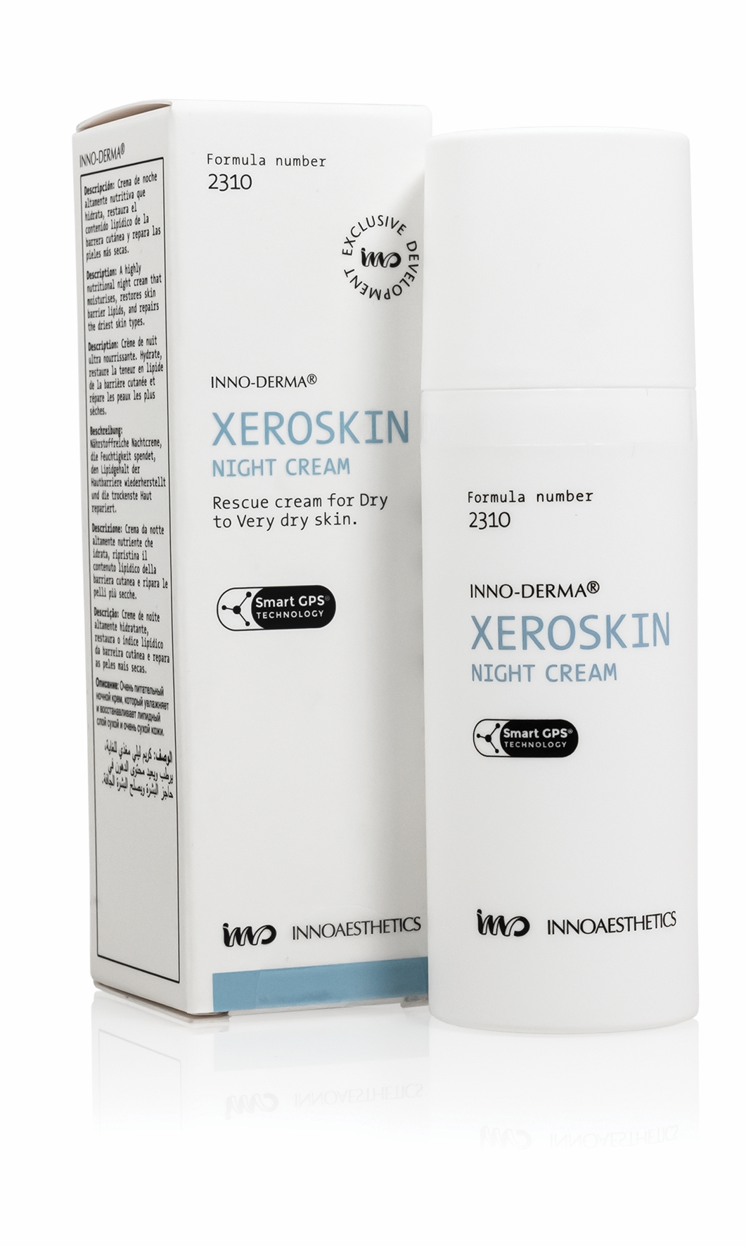 INNO Derma Xeroskin Night Cream: Intensive Nachtpflege für extrem trockene Haut, 50g (V01 05 26)