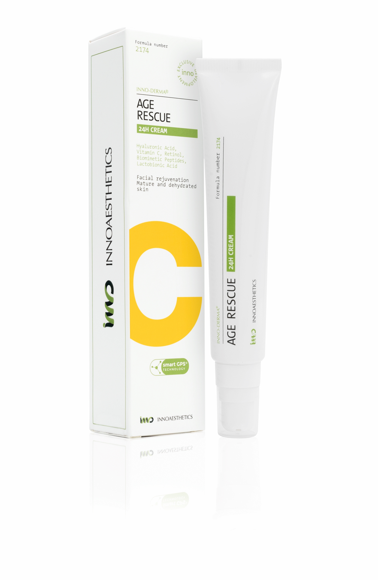 INNO Derma Age Rescue 24H Cream: Ihre Lösung für jugendliche Haut - 50 g (T02 05 27)