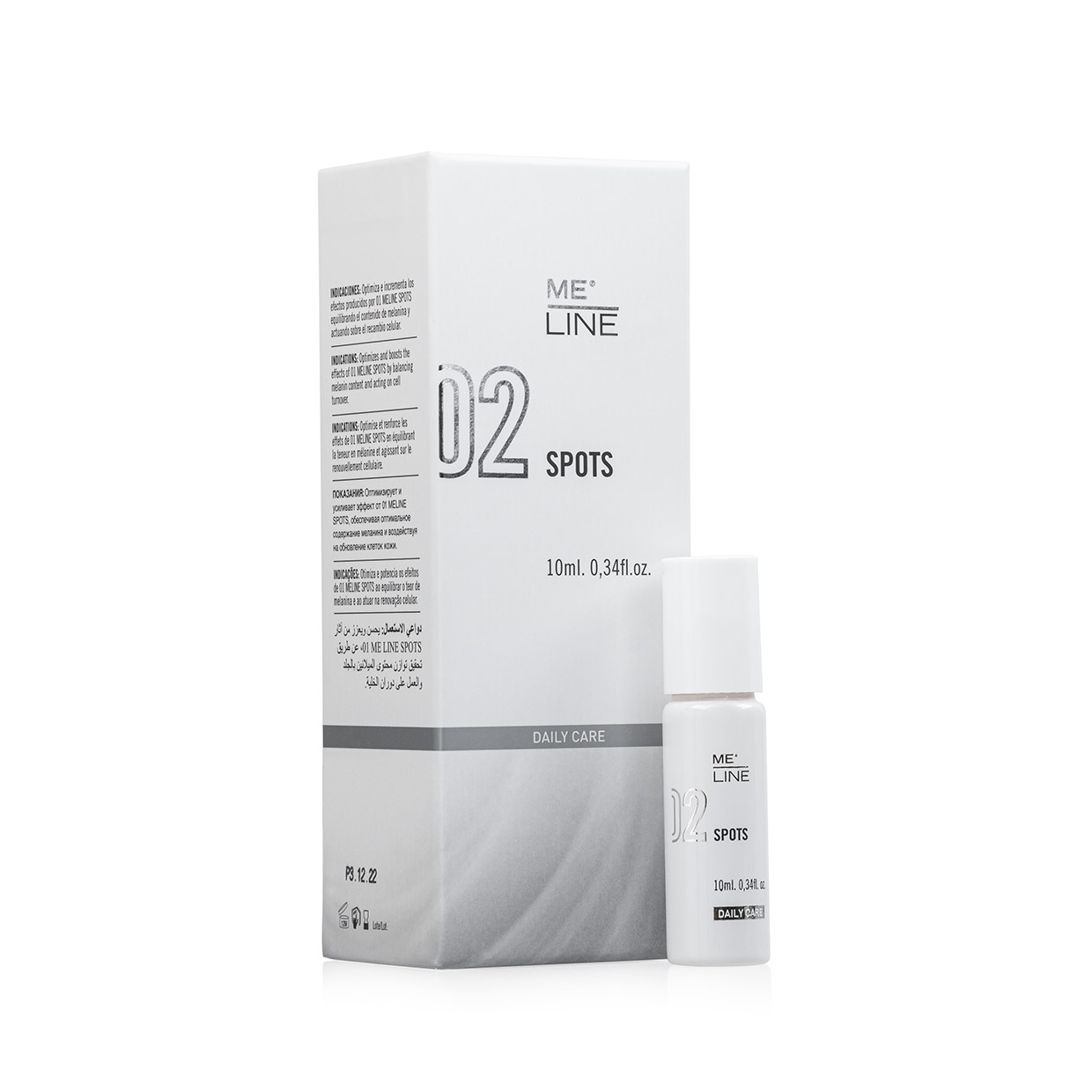 MELINE 02 SPOTS: Revolutionäre Lösung gegen Altersflecken und Lentigo solaris, 10ml (V01 04 26)