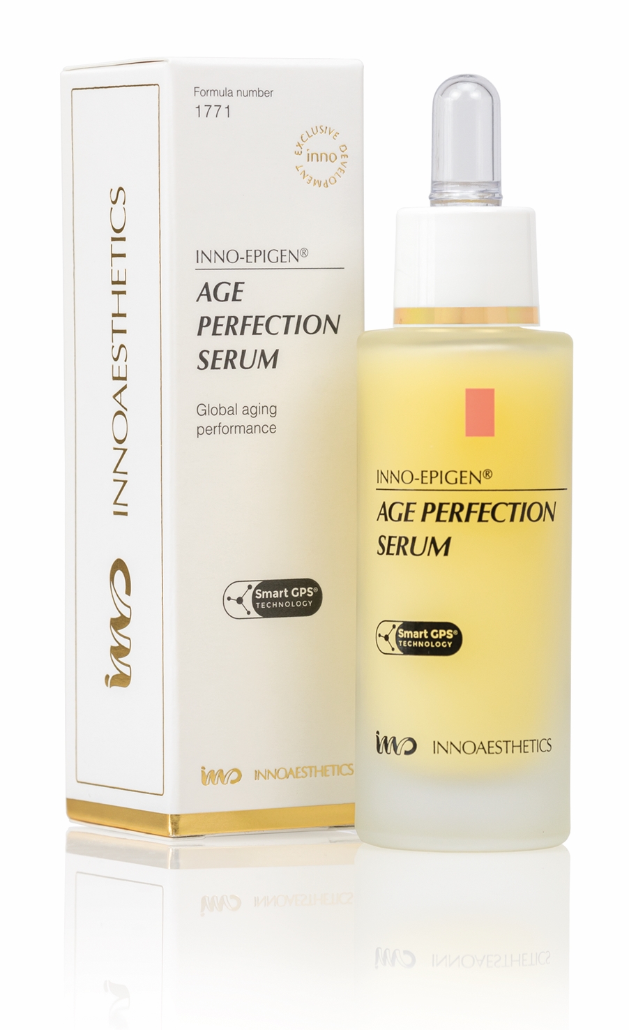 INNO Epigen AGE Perfection Serum: Konzentriertes Anti-Aging-Serum für strahlende Haut (V01 12 28)