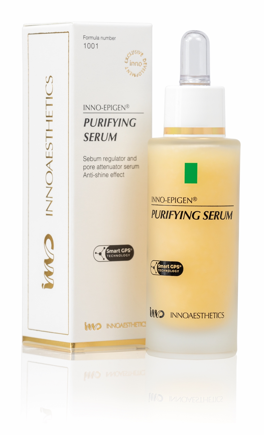 INNO Epigen Purifying Serum: Revolutionäre Lösung für fettige und zu Akne neigende Haut, 30 ml (T01 05 27)