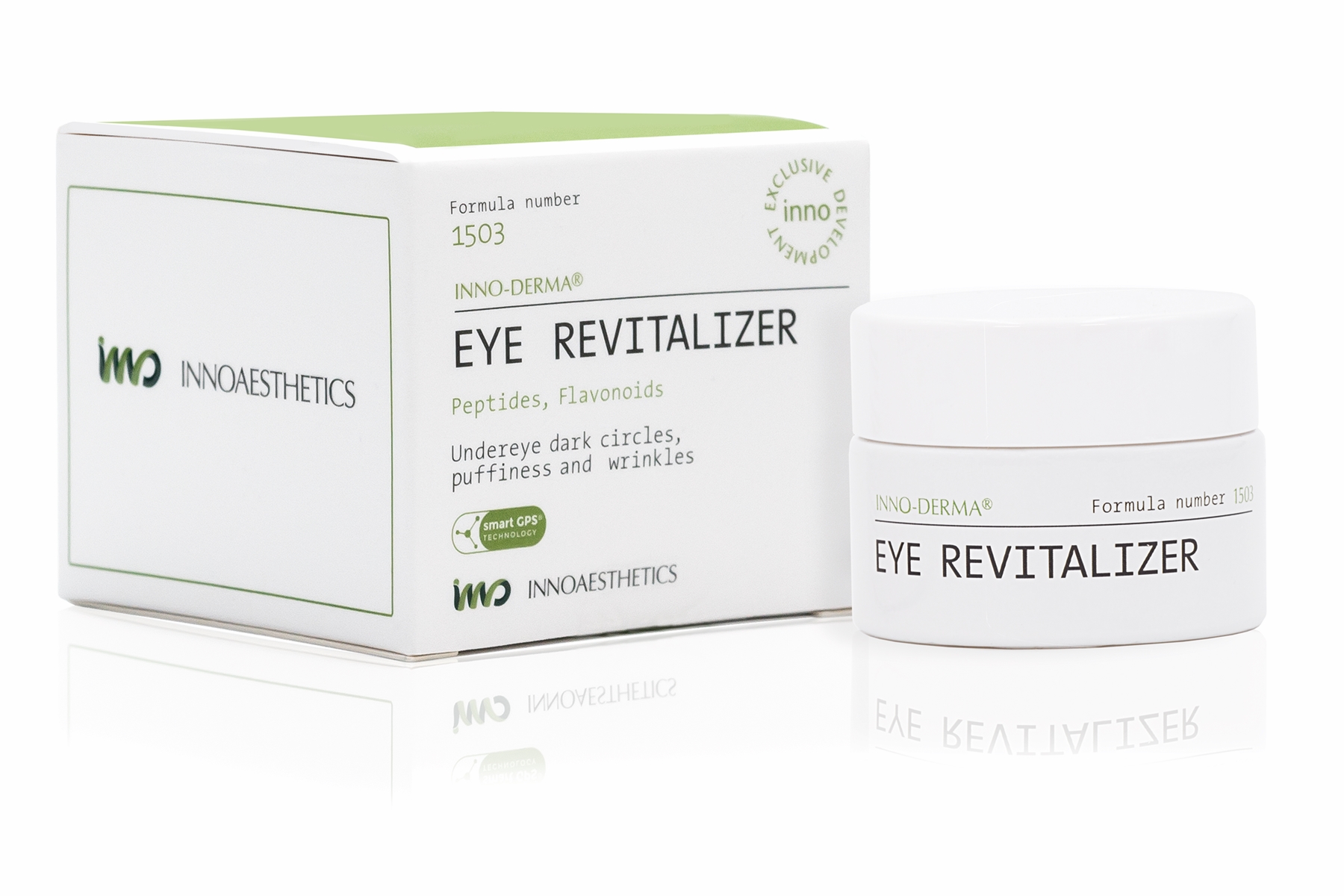 INNO Derma Eye Revitalizer: Revolutionäre Augenkonturbehandlung gegen Schwellungen und Falten - 15 g (V03 07 28)
